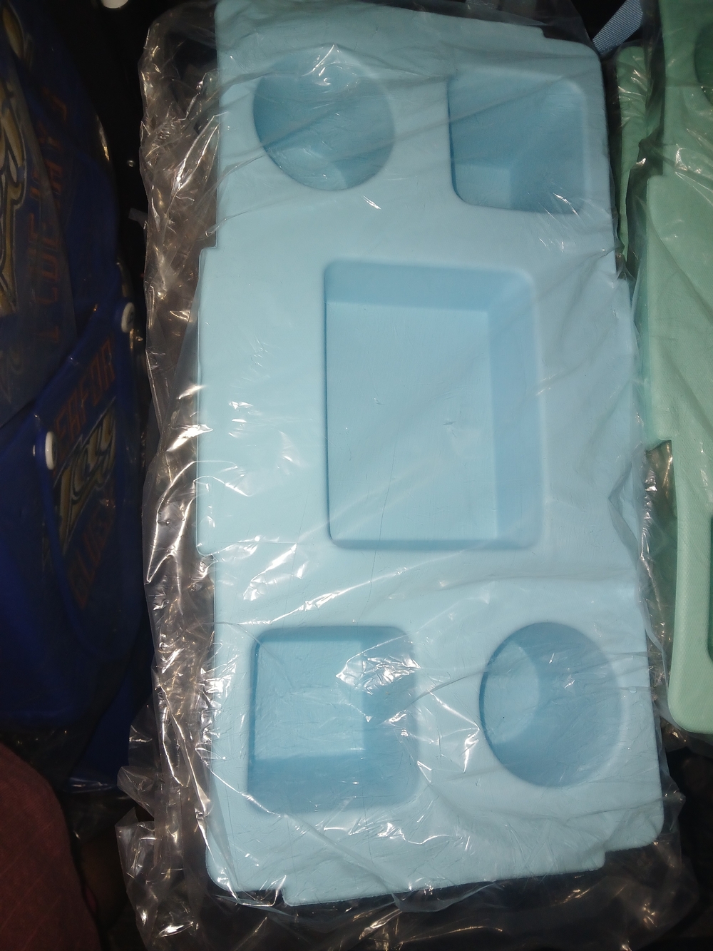 Light Blue Bogg Like Bag TOPPER.